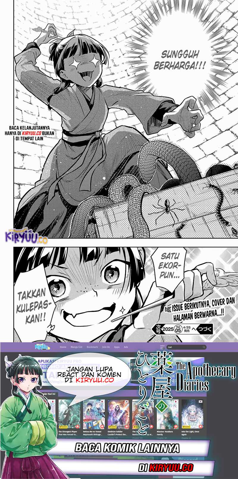 Kusuriya no Hitorigoto Chap 79.2 - Next Chap 80.2
