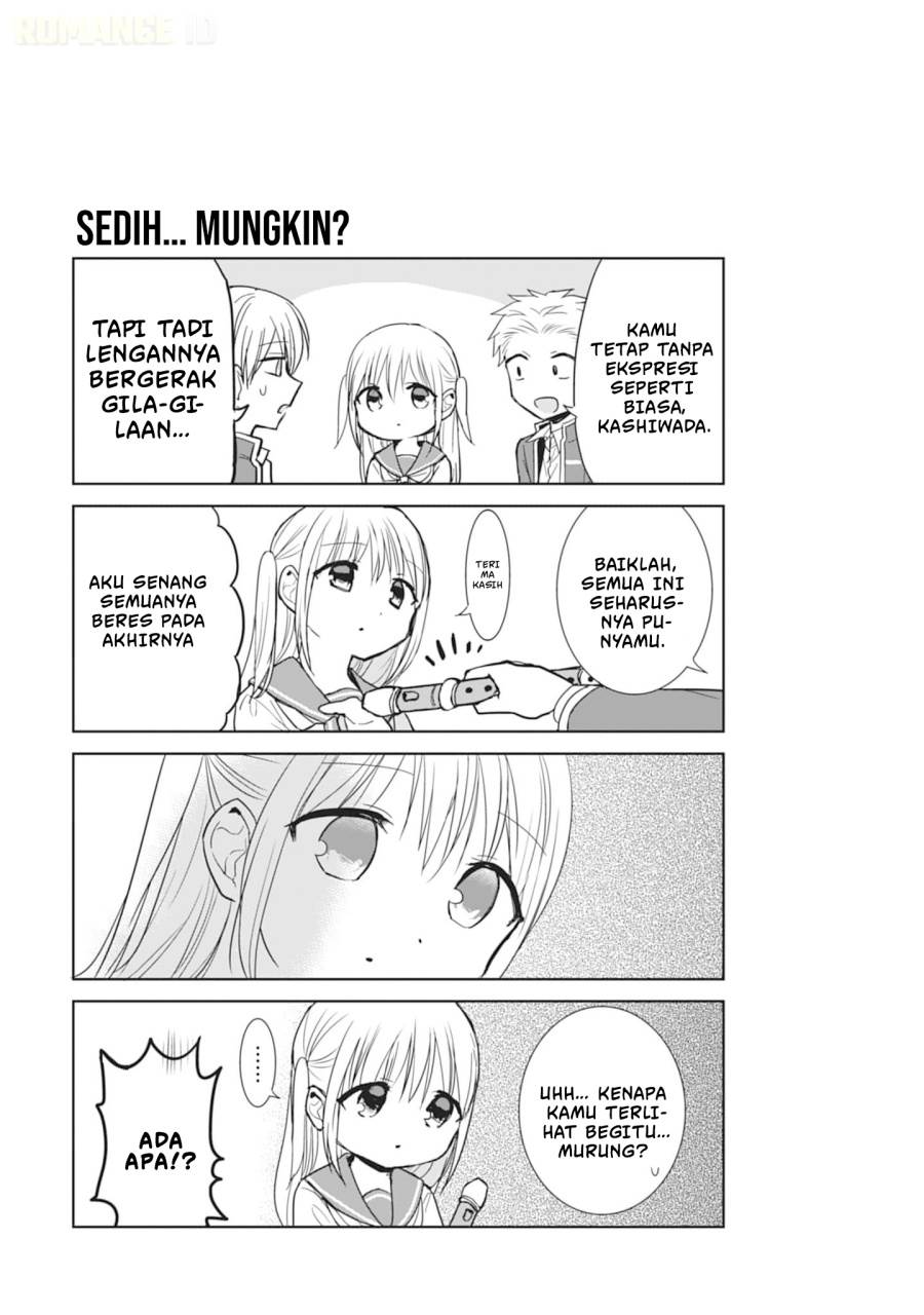 Kao ni denai Kashiwada-san to Kao ni deru Ota-kun Chap 77 - Next Chap 78