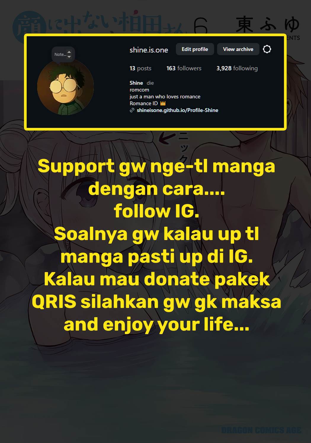 Kao ni denai Kashiwada-san to Kao ni deru Ota-kun Chap 75.5 - Next Chap 76.5