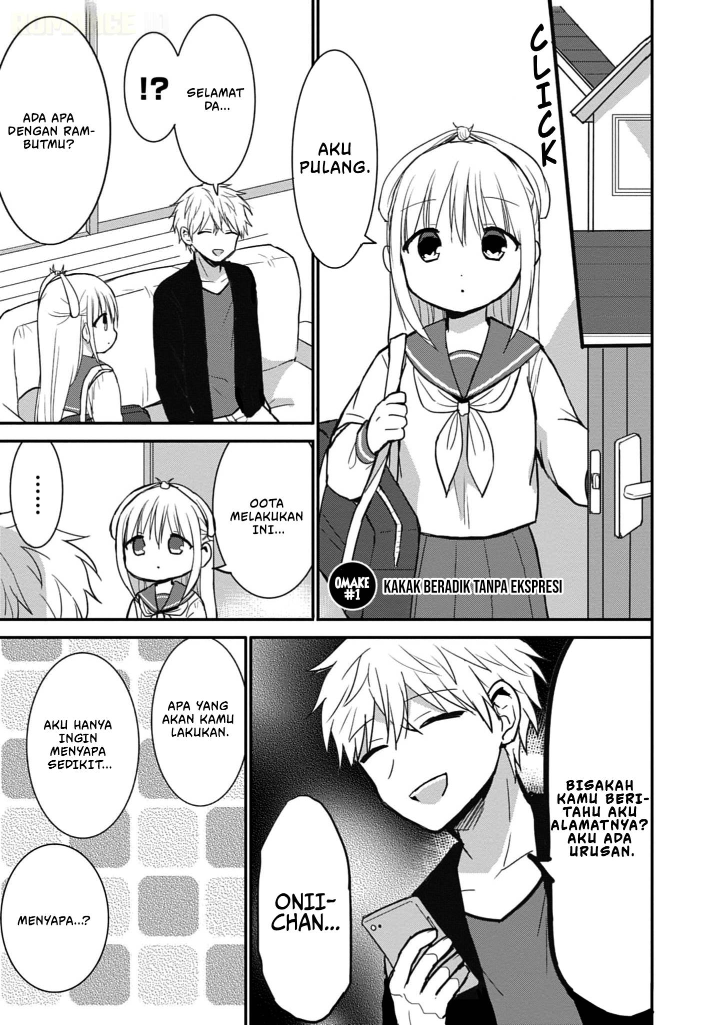 Kao ni denai Kashiwada-san to Kao ni deru Ota-kun Chap 75.5 - Next Chap 76.5