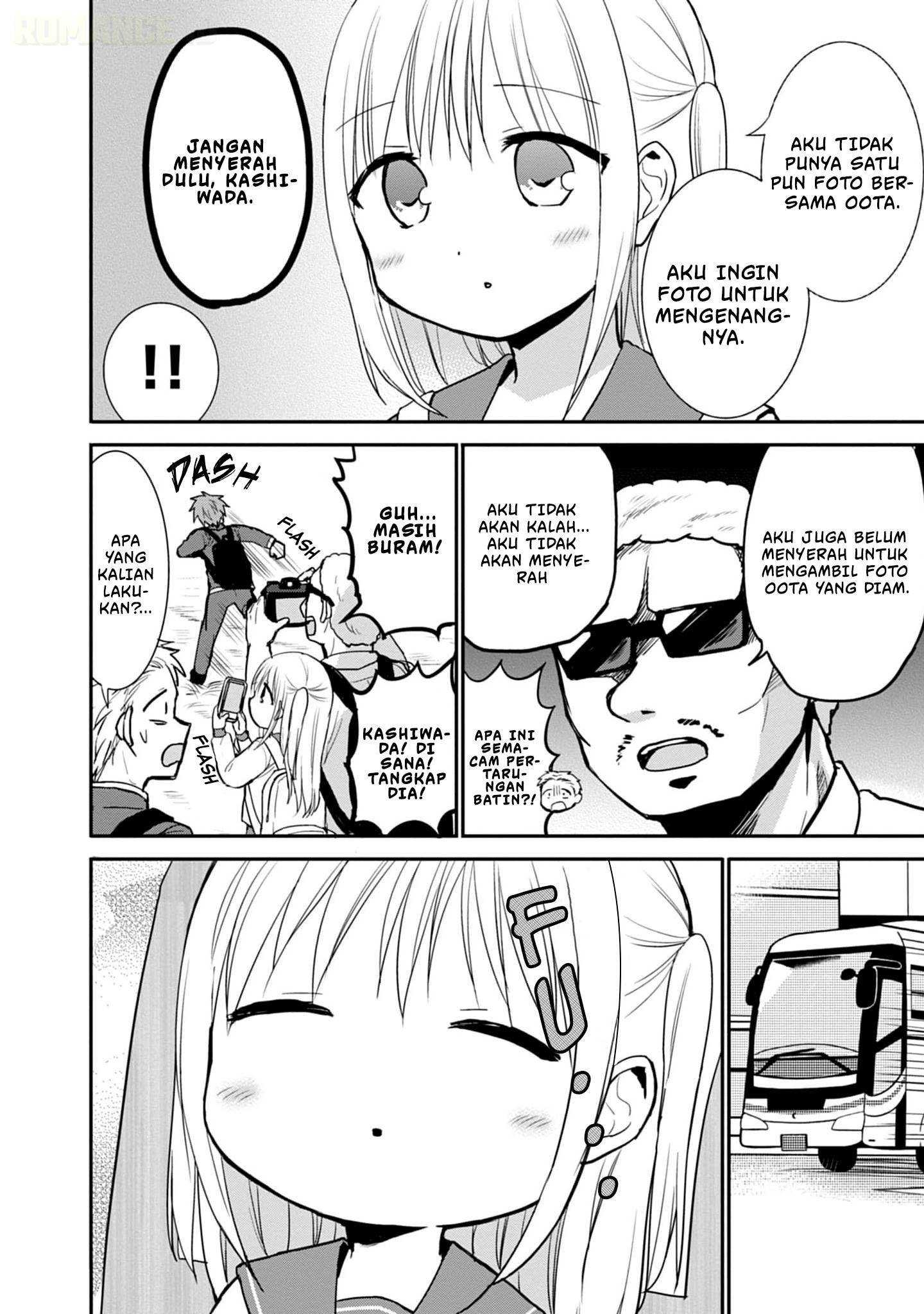 Kao ni denai Kashiwada-san to Kao ni deru Ota-kun Chap 75 - Next Chap 76