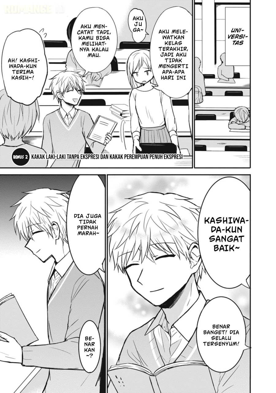 Kao ni denai Kashiwada-san to Kao ni deru Ota-kun Chap 79 - Next Chap 80