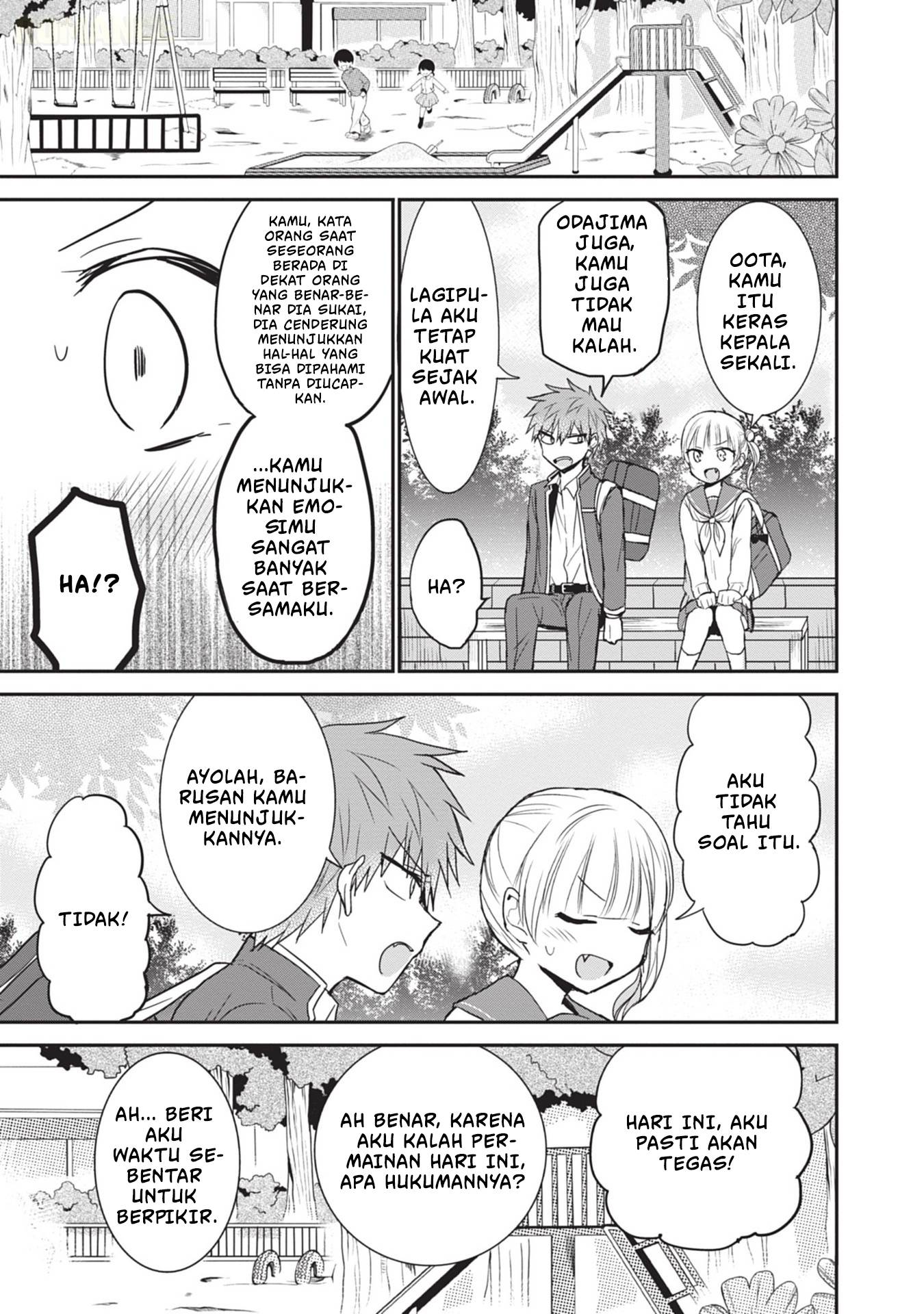 Kao ni denai Kashiwada-san to Kao ni deru Ota-kun Chap 89 - Next Chap 90