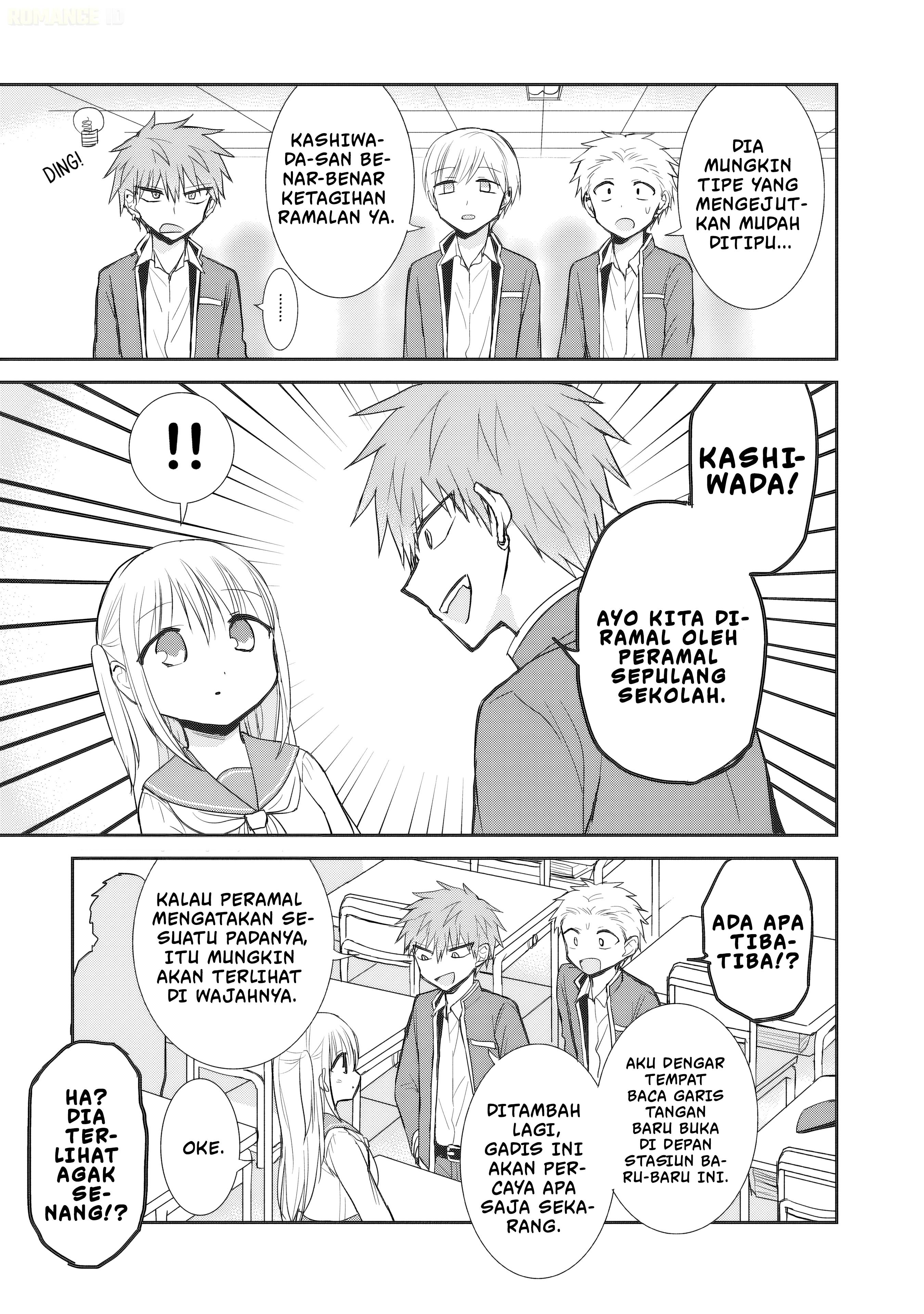 Kao ni denai Kashiwada-san to Kao ni deru Ota-kun Chap 90 - Next Chap 91