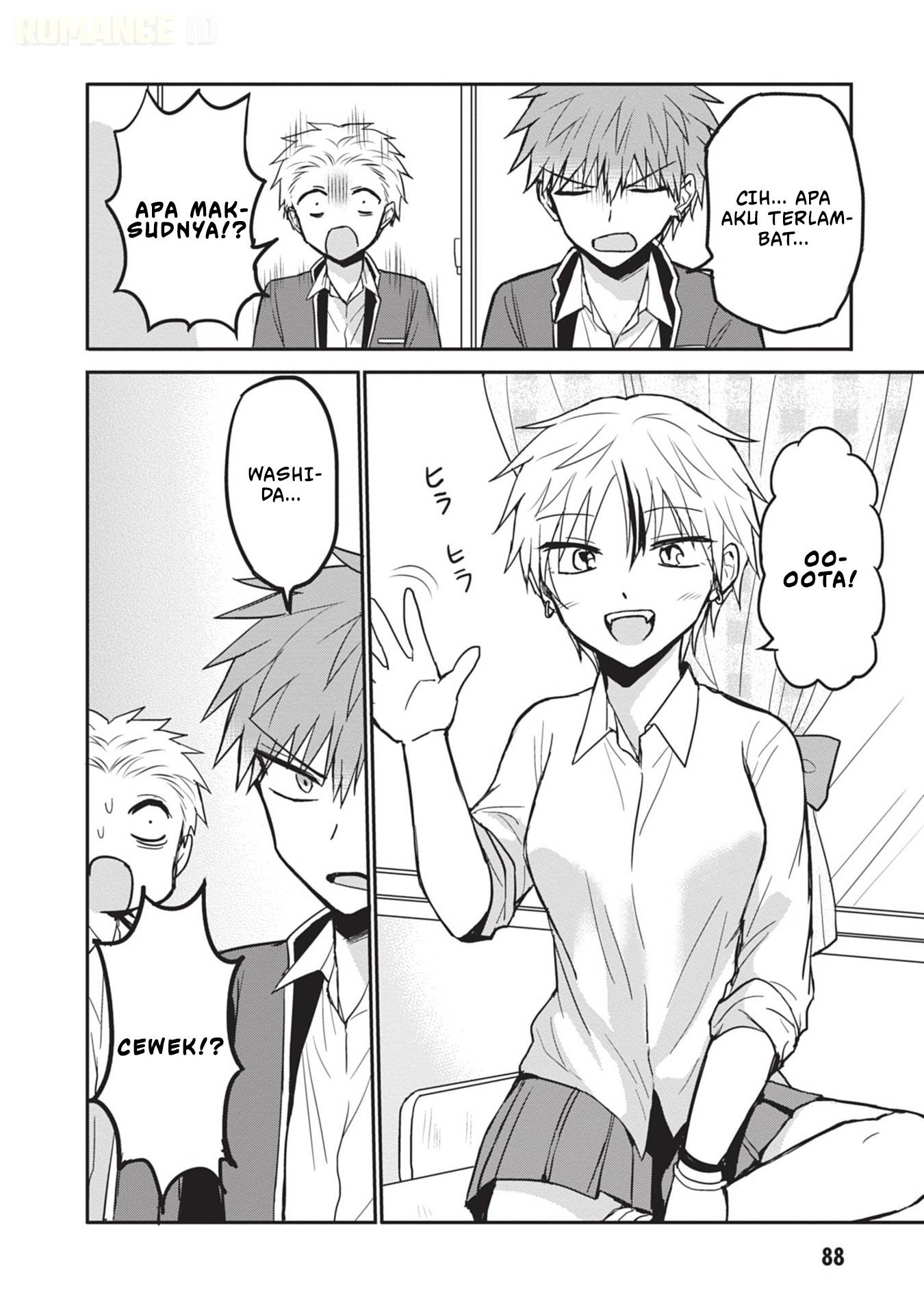 Kao ni denai Kashiwada-san to Kao ni deru Ota-kun Chap 94 - Next Chap 95