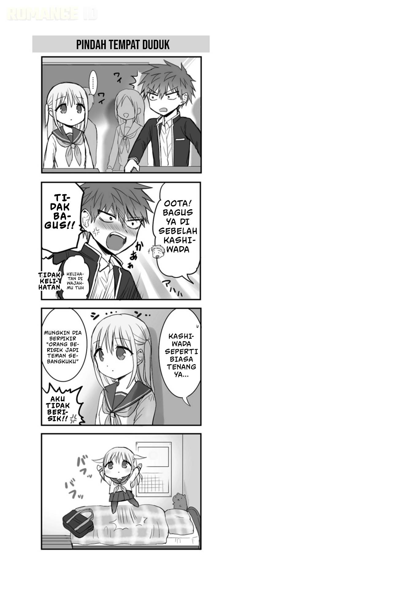 Kao ni denai Kashiwada-san to Kao ni deru Ota-kun Chap 96 - Next Chap 97