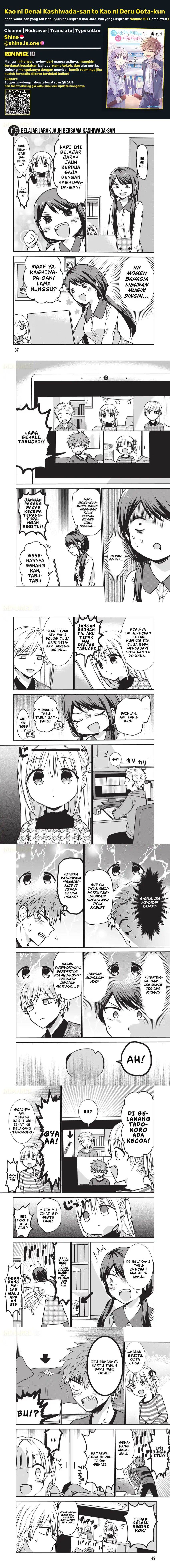 Kao ni denai Kashiwada-san to Kao ni deru Ota-kun Chap 115 - Next Chap 116