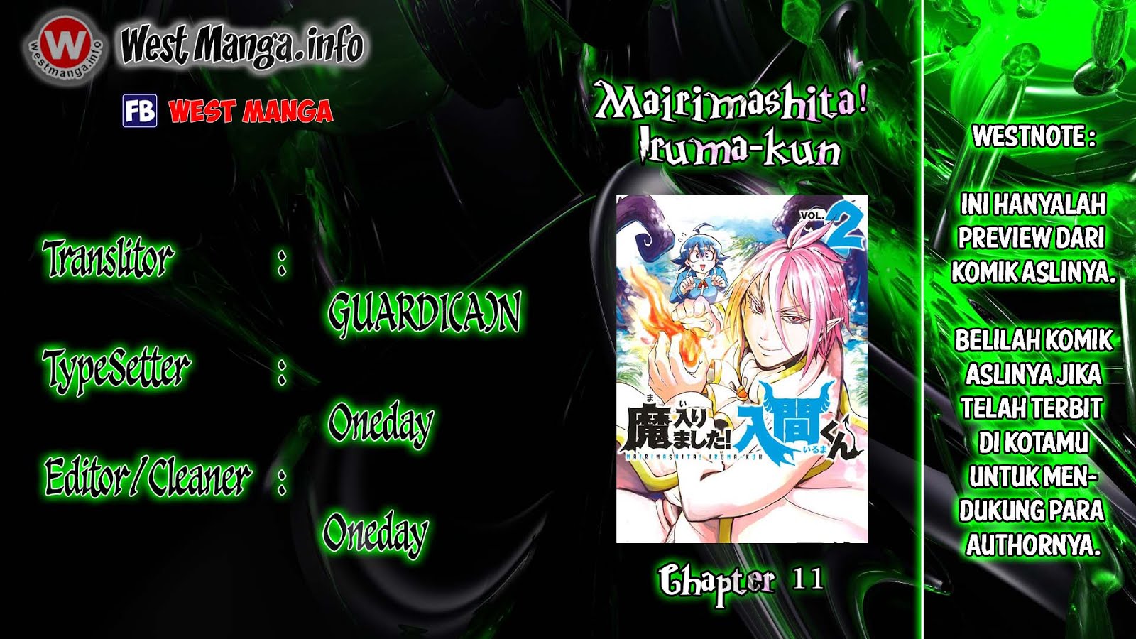 Mairimashita! Iruma-kun Chap 11 - Next Chap 12