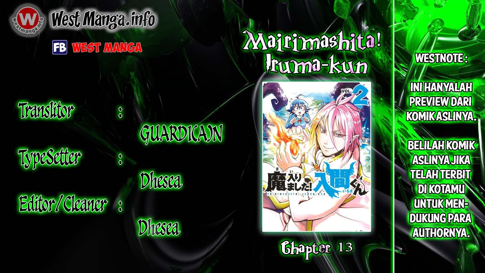Mairimashita! Iruma-kun Chap 13 - Next Chap 14