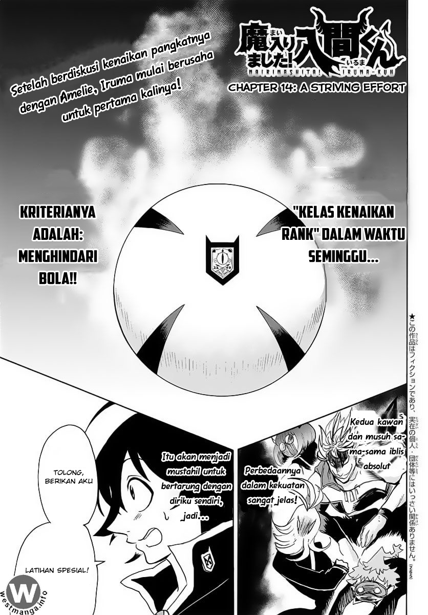 Mairimashita! Iruma-kun Chap 14 - Next Chap 15