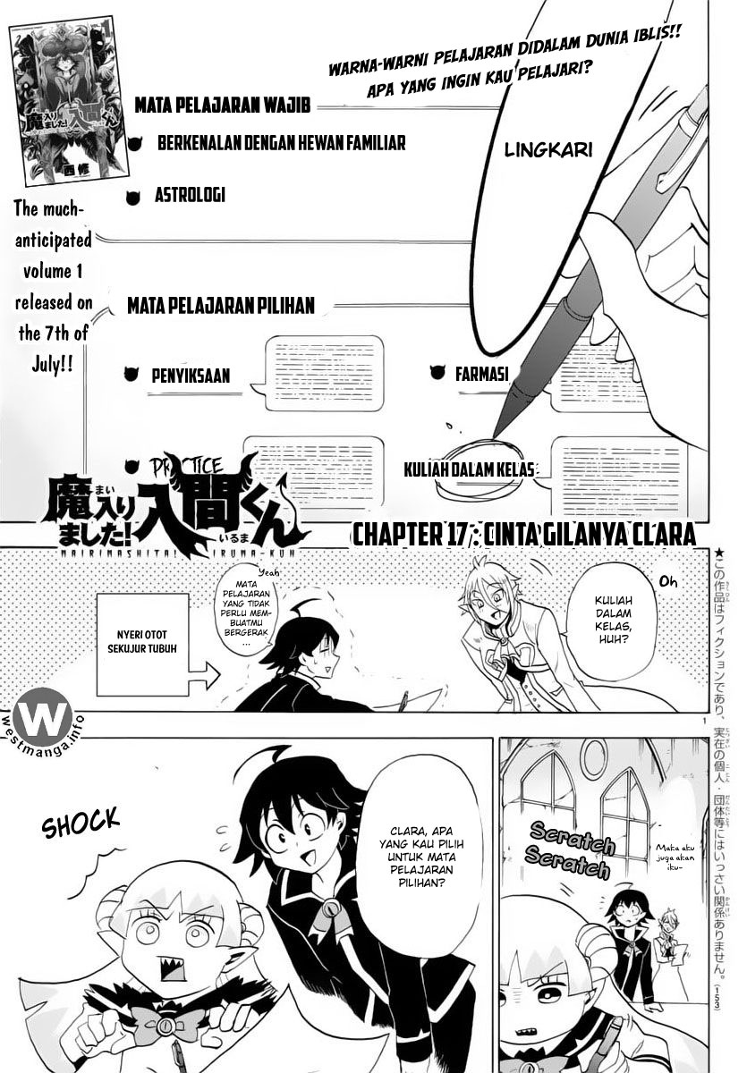 Mairimashita! Iruma-kun Chap 17 - Next Chap 18