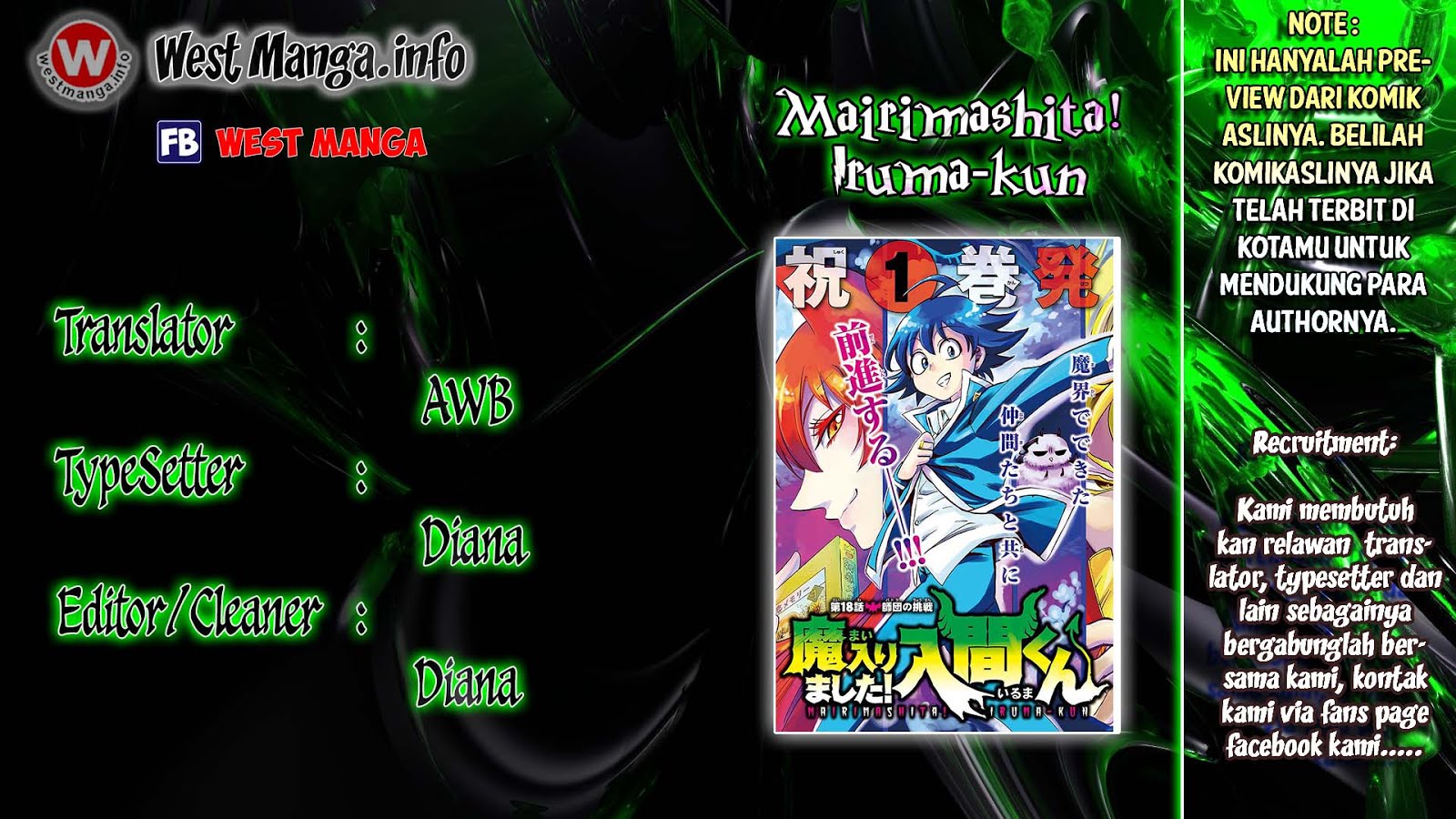 Mairimashita! Iruma-kun Chap 19 - Next Chap 20
