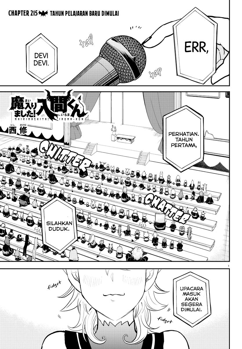 Mairimashita! Iruma-kun Chap 215 - Next Chap 216