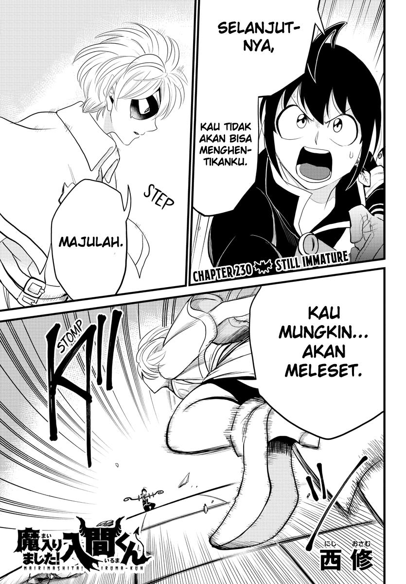Mairimashita! Iruma-kun Chap 230 - Next Chap 231
