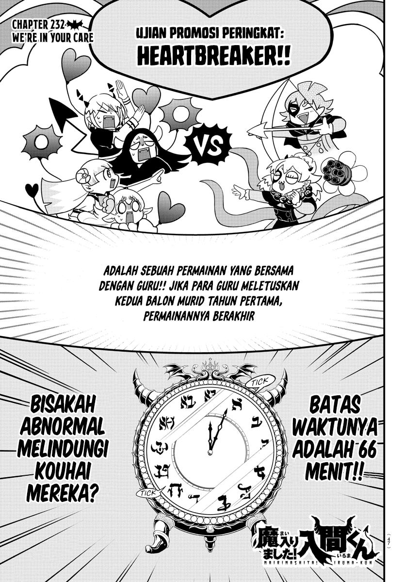 Mairimashita! Iruma-kun Chap 232 - Next Chap 233