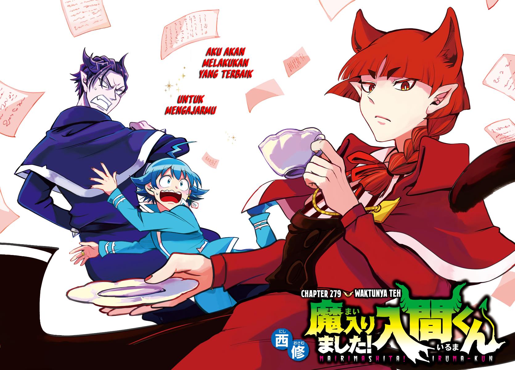 Mairimashita! Iruma-kun Chap 279 - Next Chap 280