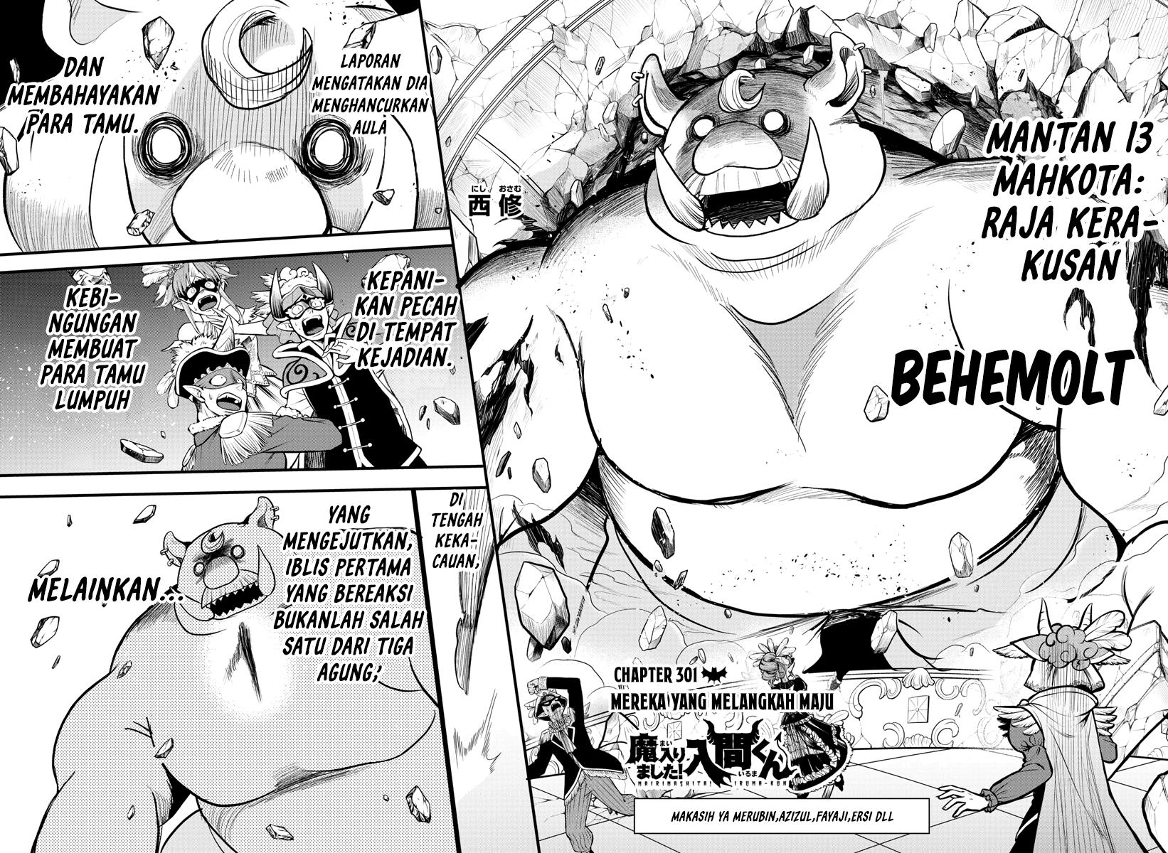 Mairimashita! Iruma-kun Chap 301 - Next Chap 302