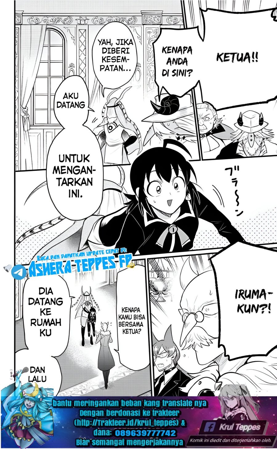Mairimashita! Iruma-kun Chap 313 - Next Chap 314