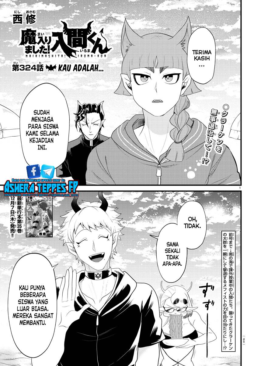 Mairimashita! Iruma-kun Chap 324 - Next Chap 325