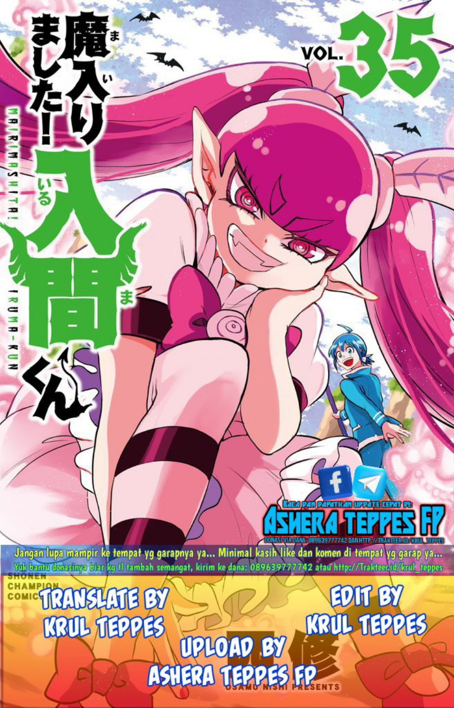 Mairimashita! Iruma-kun Chap 326 - Next Chap 327