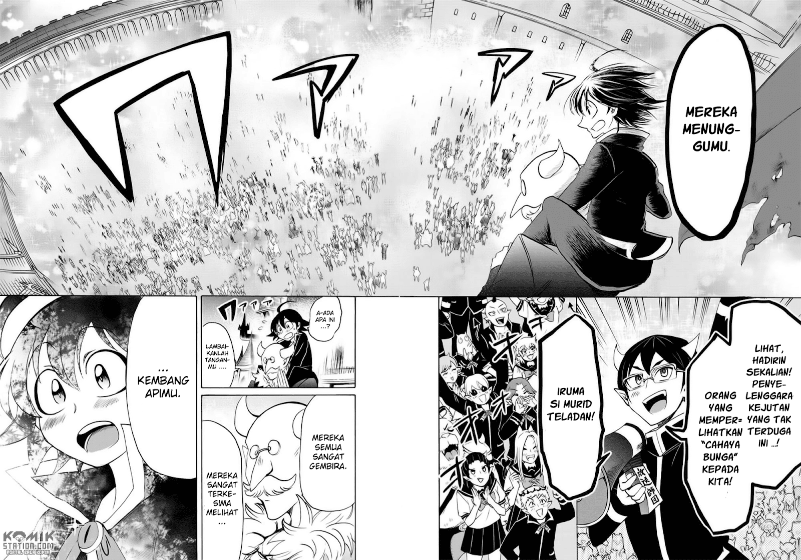 Mairimashita! Iruma-kun Chap 35 - Next Chap 36