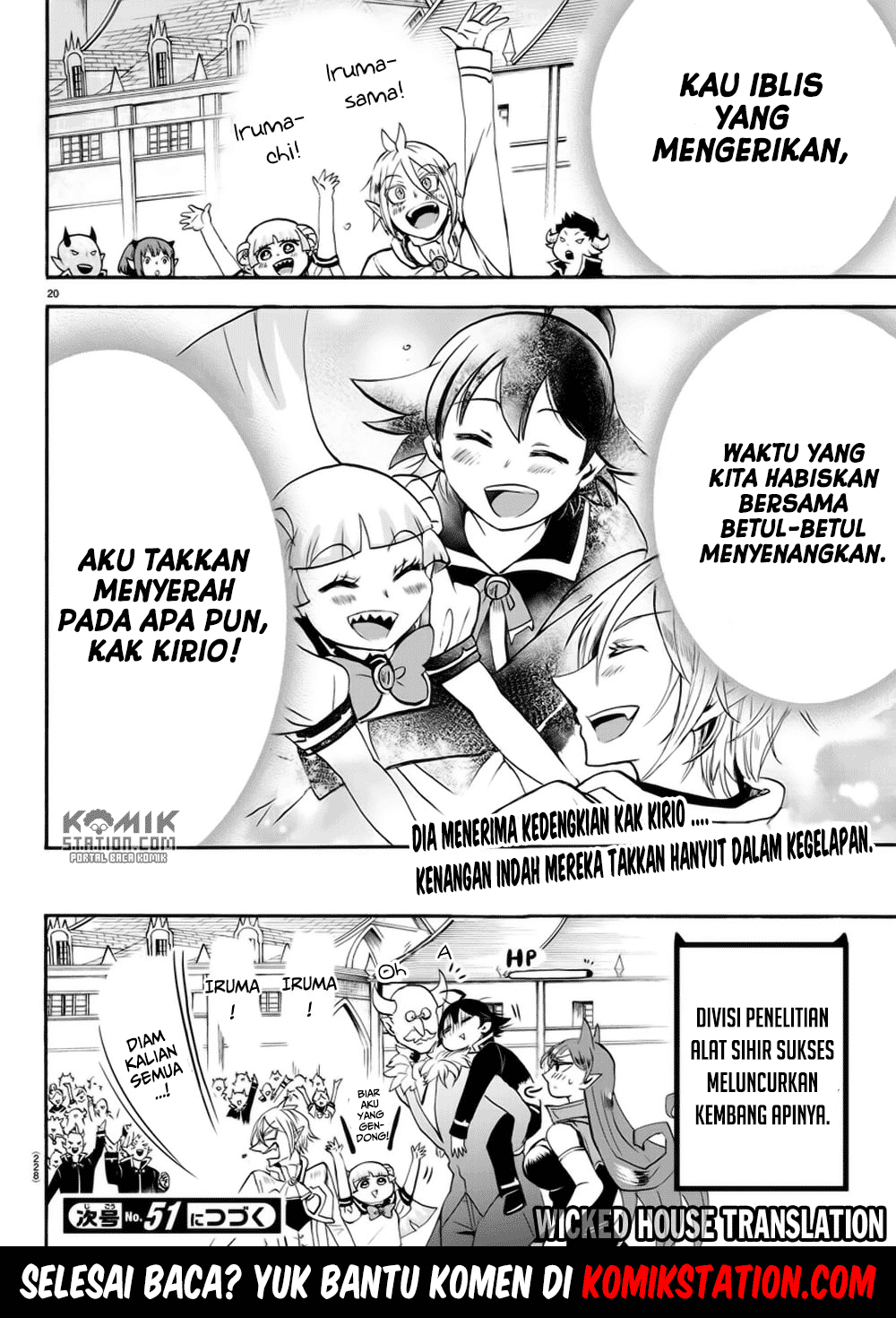 Mairimashita! Iruma-kun Chap 35 - Next Chap 36