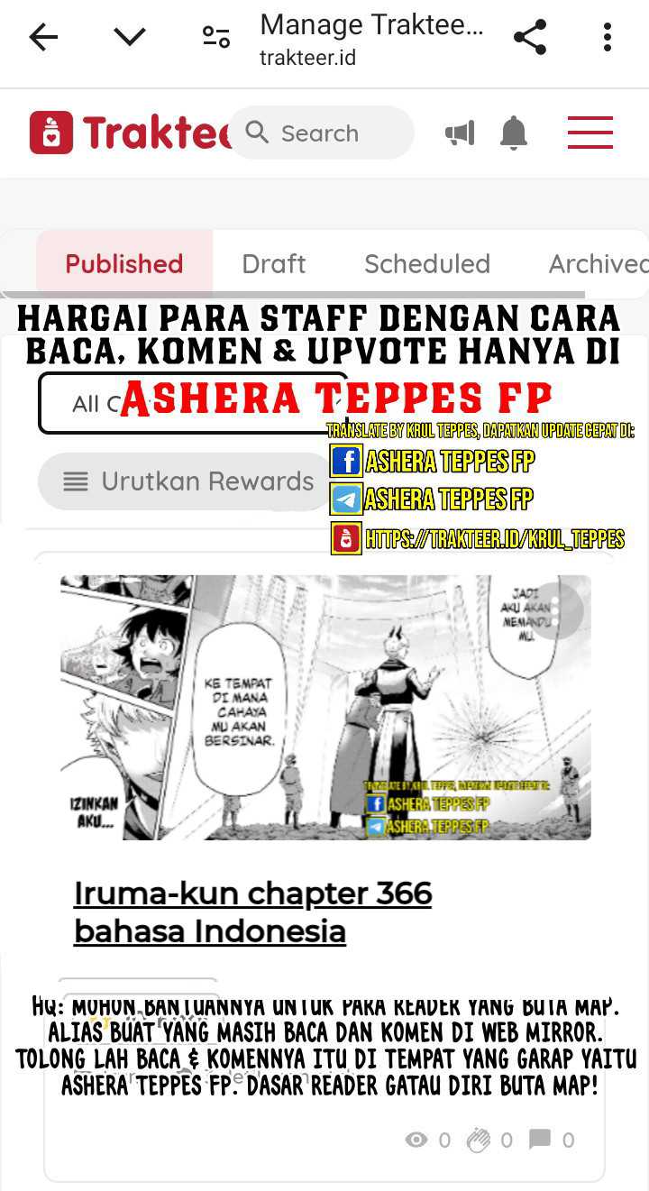 Mairimashita! Iruma-kun Chap 362 - Next Chap 363
