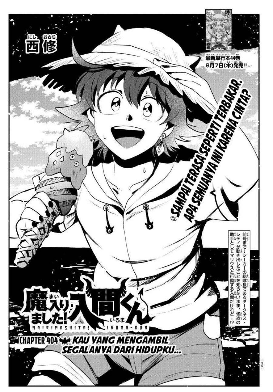 Mairimashita! Iruma-kun Chap 404 - Next Chap 405