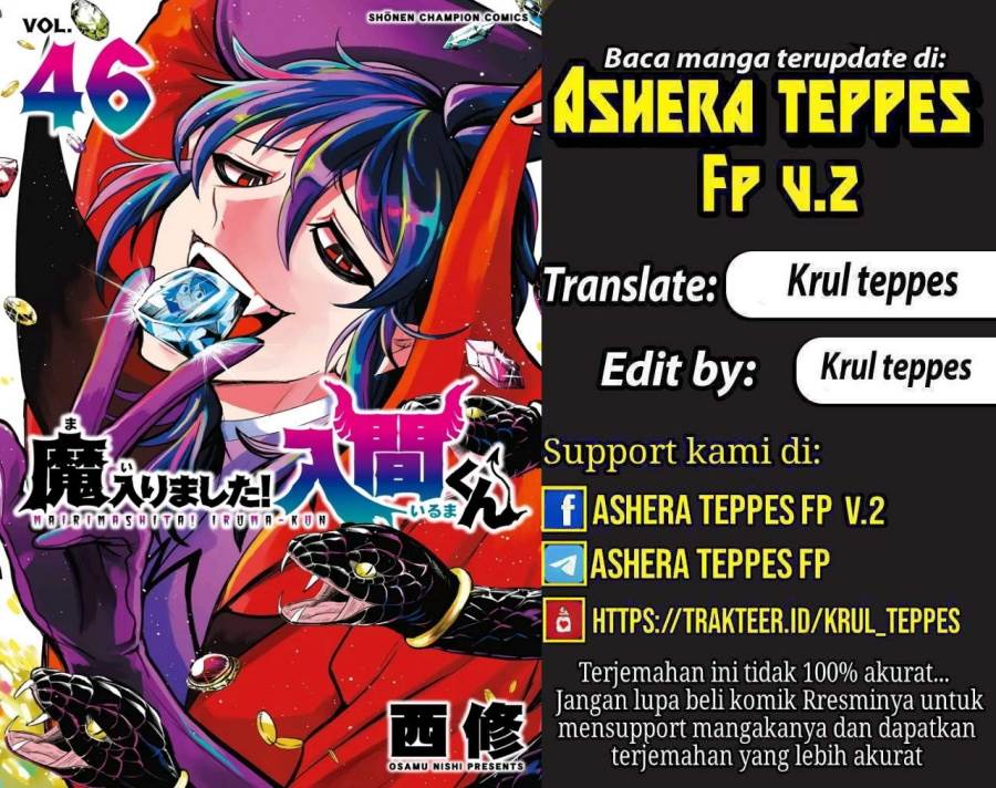 Mairimashita! Iruma-kun Chap 425 - Next Chap 426