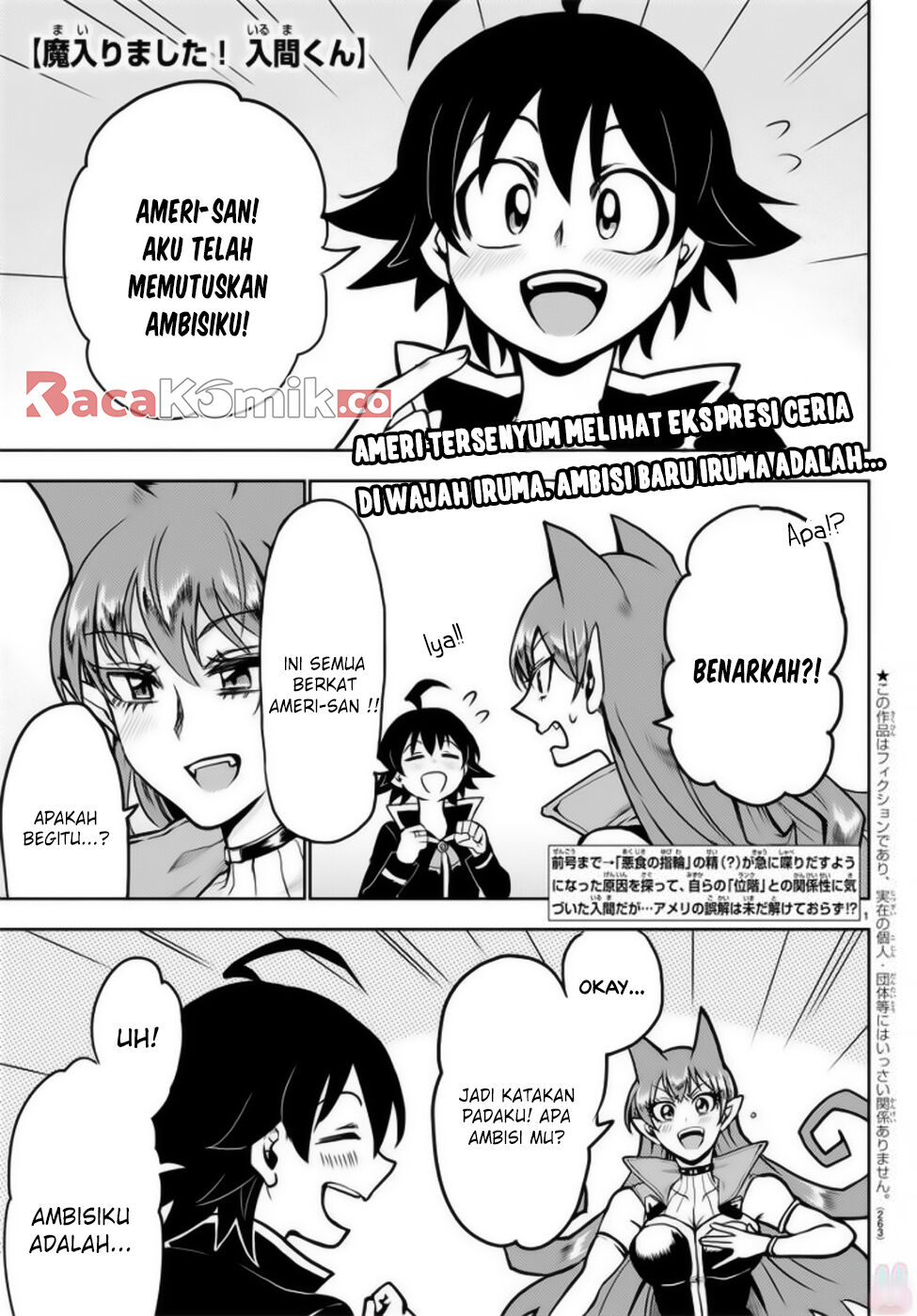 Mairimashita! Iruma-kun Chap 46 - Next Chap 47