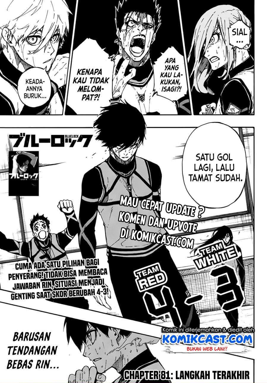 Blue Lock Chap 81 - Next Chap 82