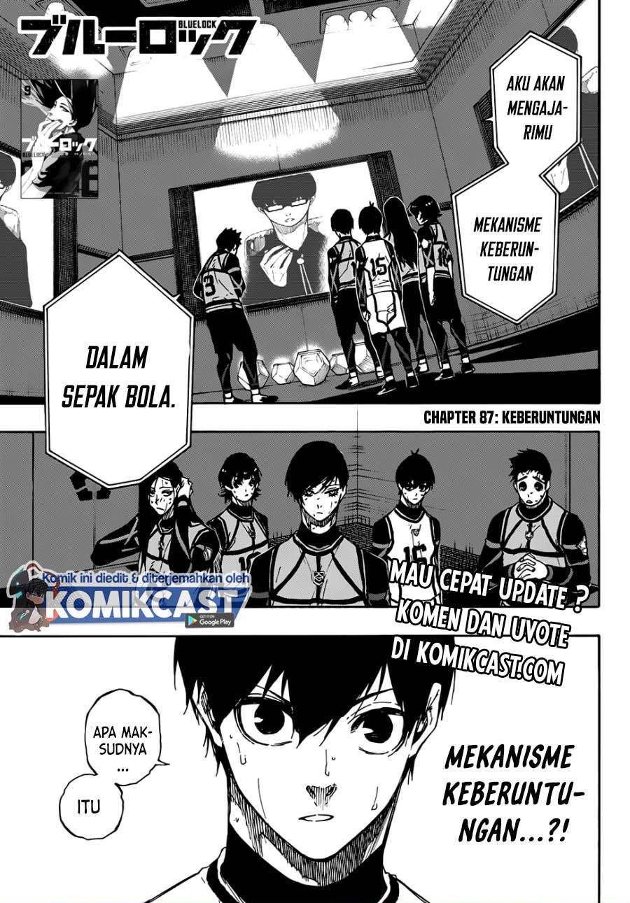Blue Lock Chap 87 - Next Chap 88