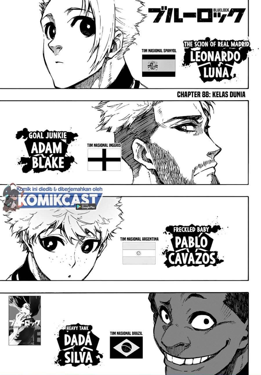 Blue Lock Chap 88 - Next Chap 89