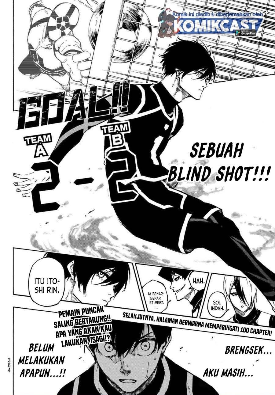 Blue Lock Chap 99 - Next Chap 100