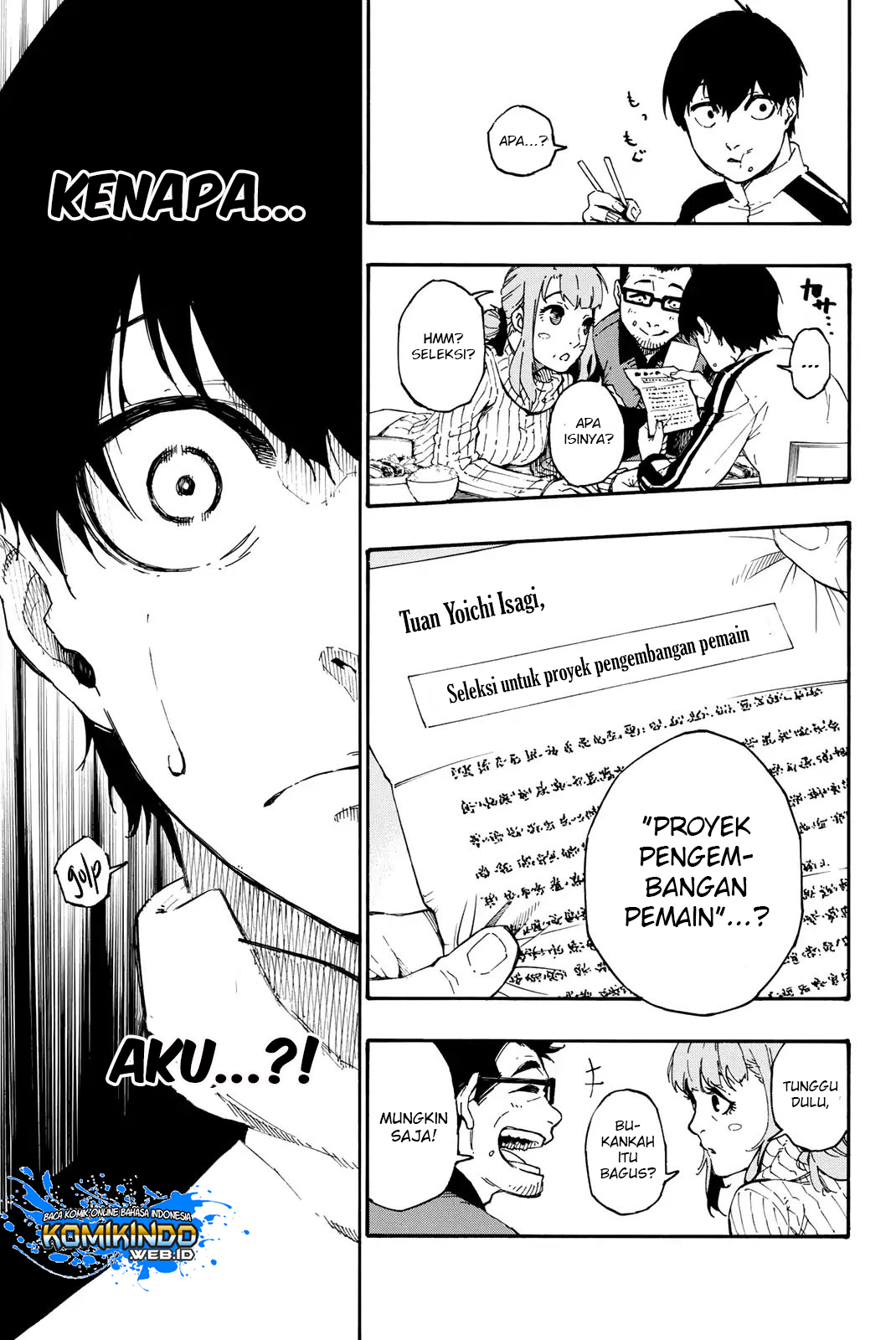 Blue Lock Chap 1 - Next Chap 2