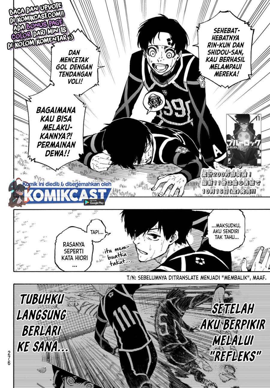 Blue Lock Chap 104 - Next Chap 105