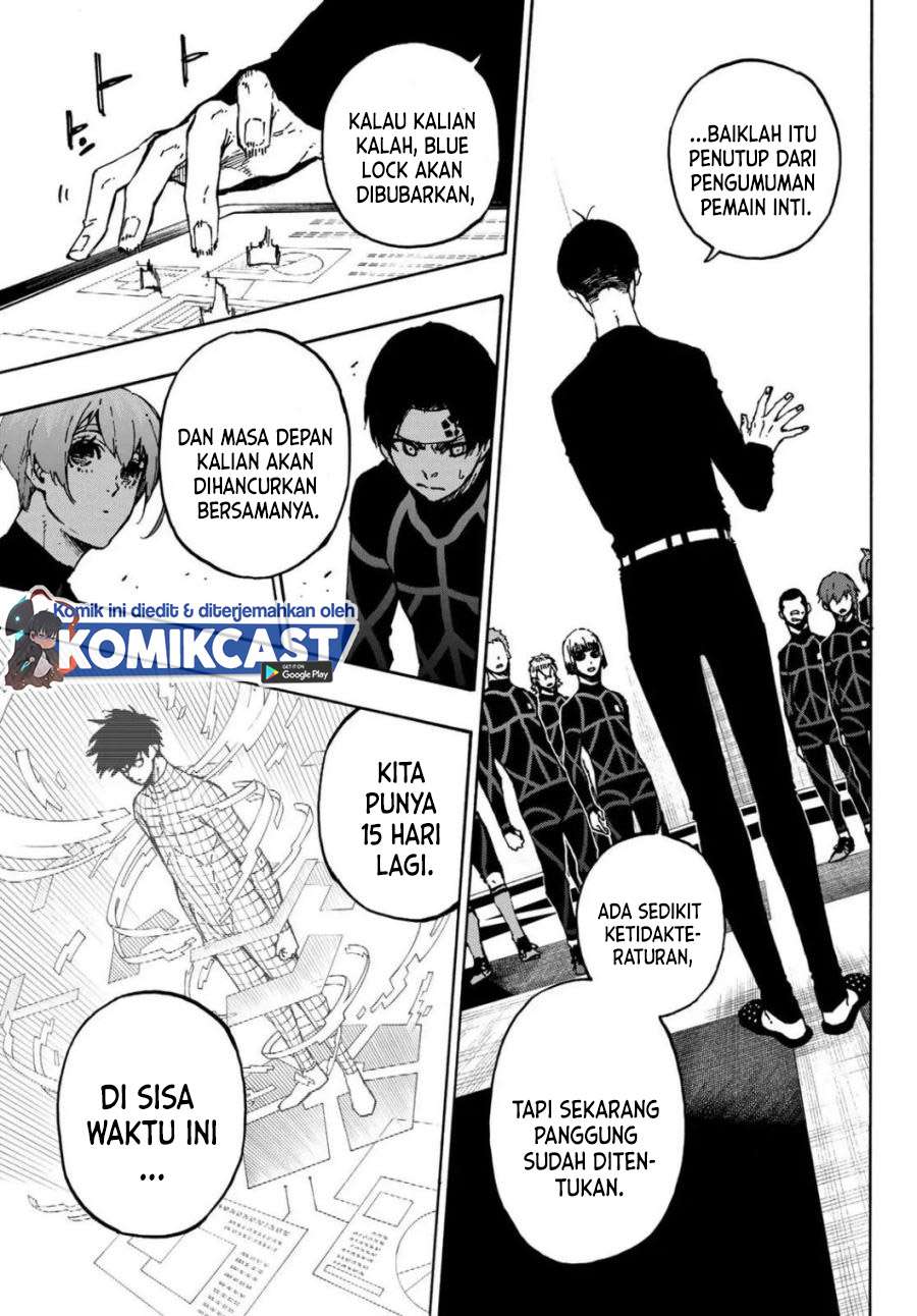 Blue Lock Chap 109 - Next Chap 110
