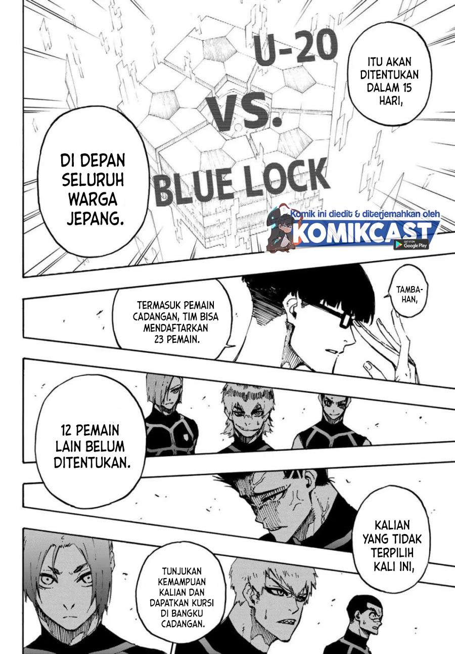 Blue Lock Chap 109 - Next Chap 110