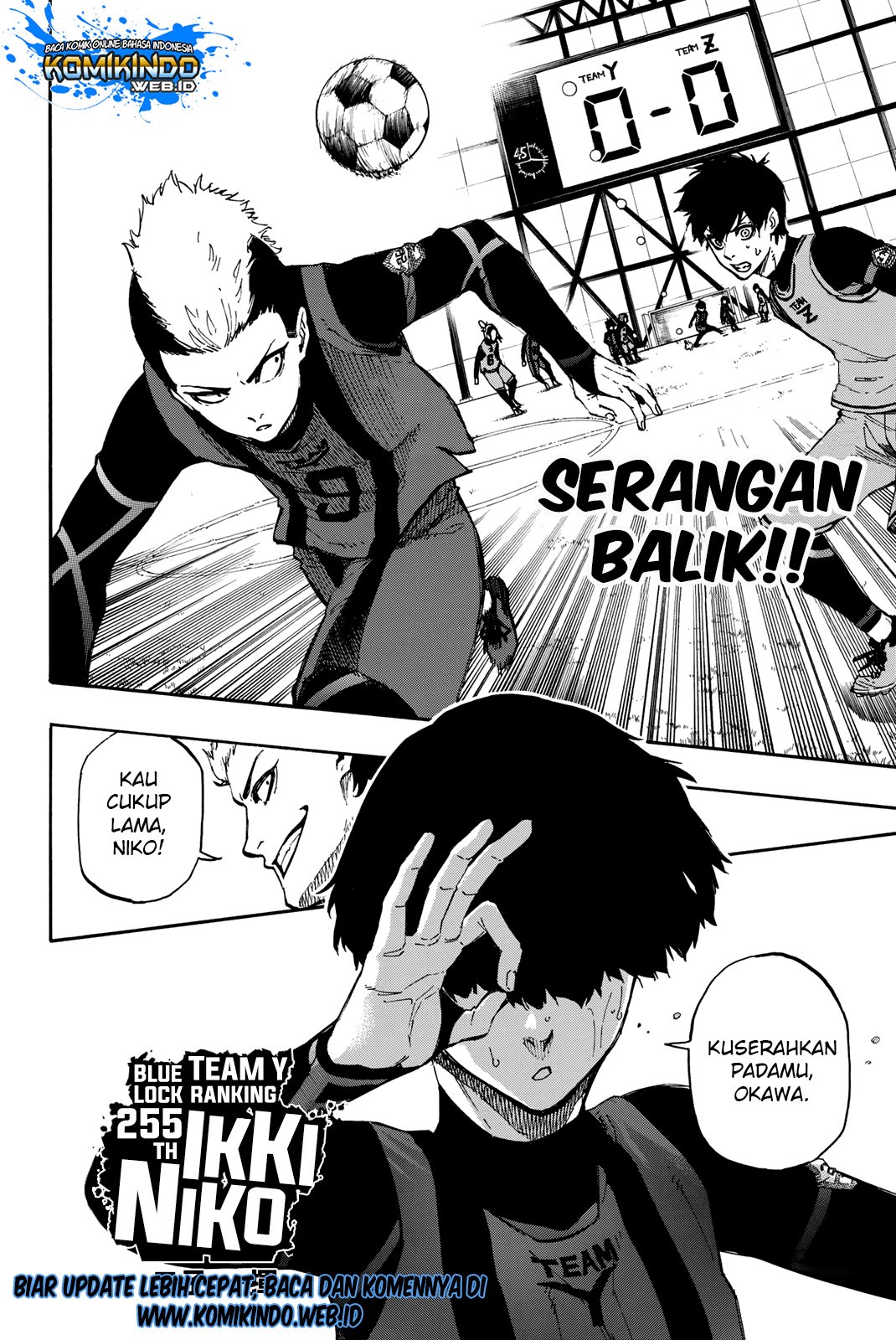 Blue Lock Chap 10 - Next Chap 11