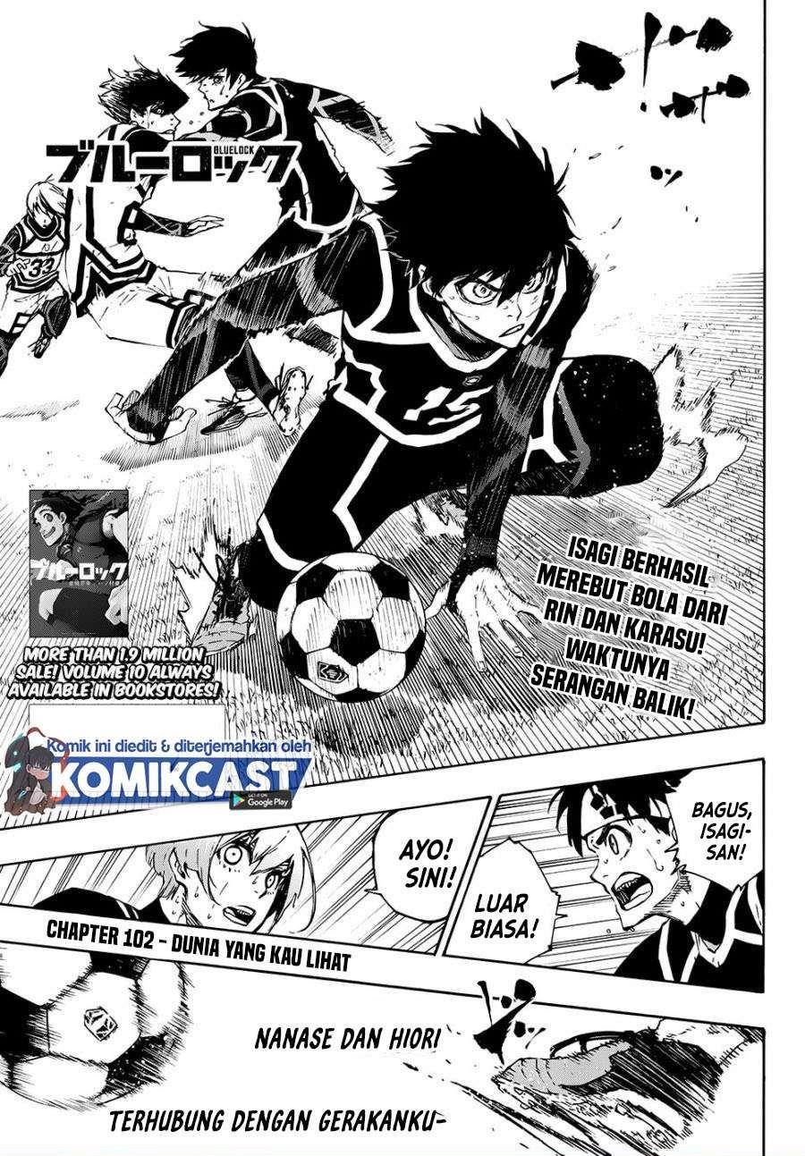 Blue Lock Chap 102 - Next Chap 103