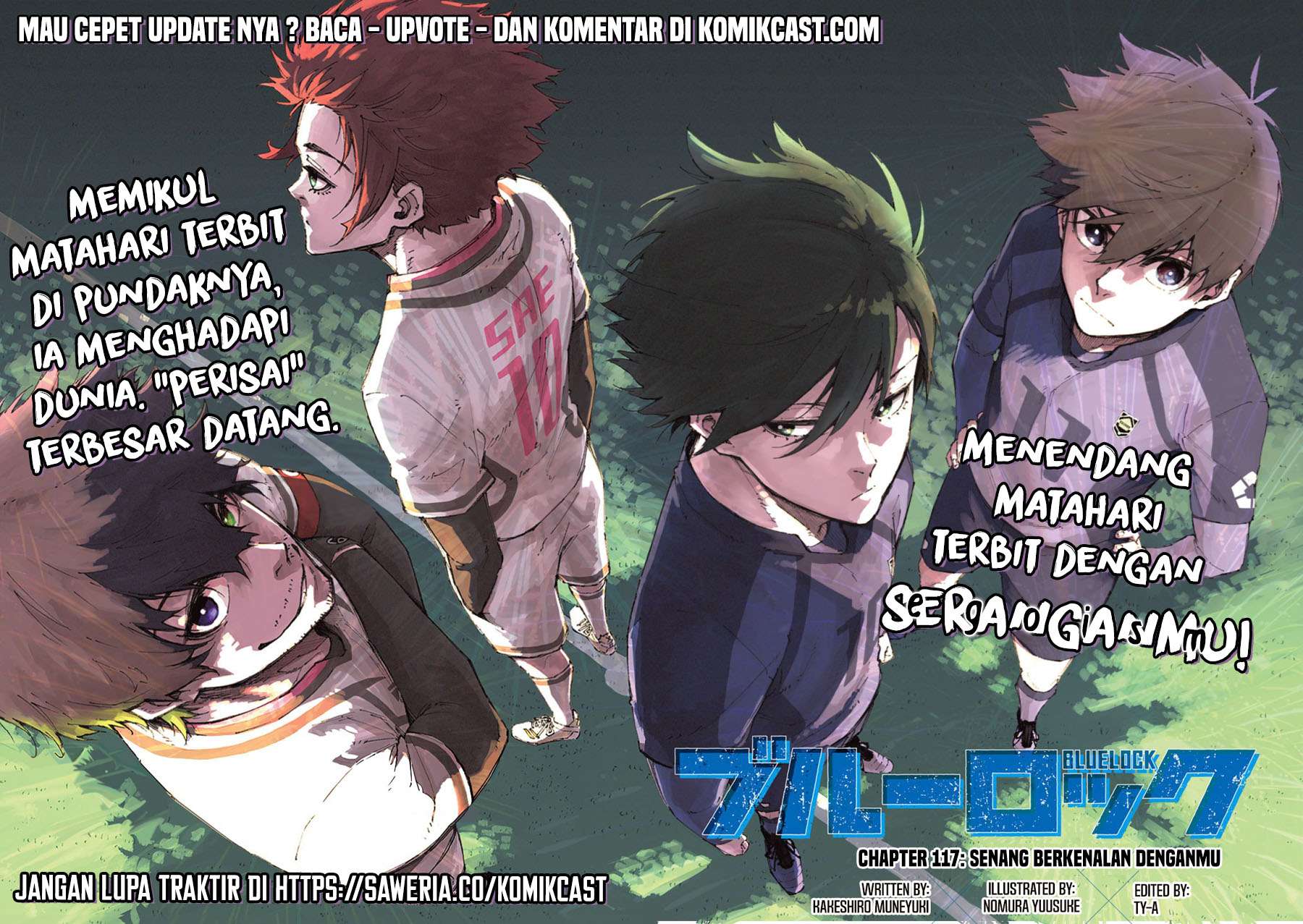 Blue Lock Chap 117 - Next Chap 118