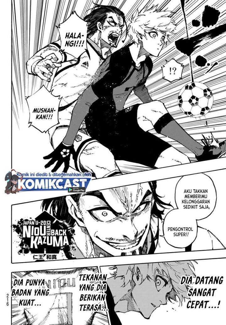 Blue Lock Chap 114 - Next Chap 115