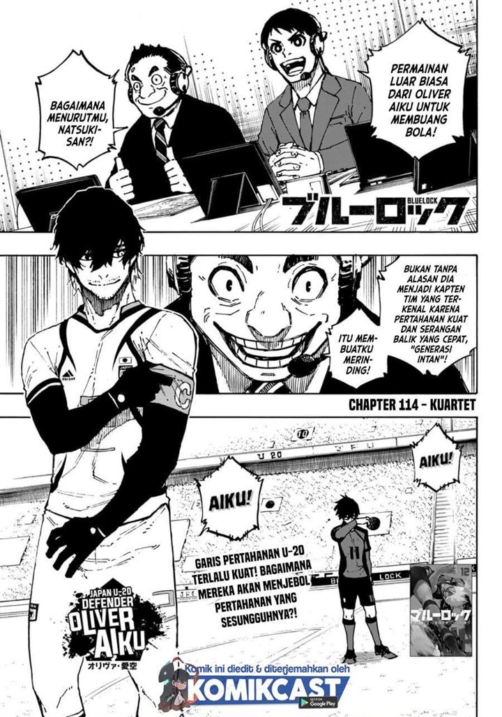 Blue Lock Chap 114 - Next Chap 115