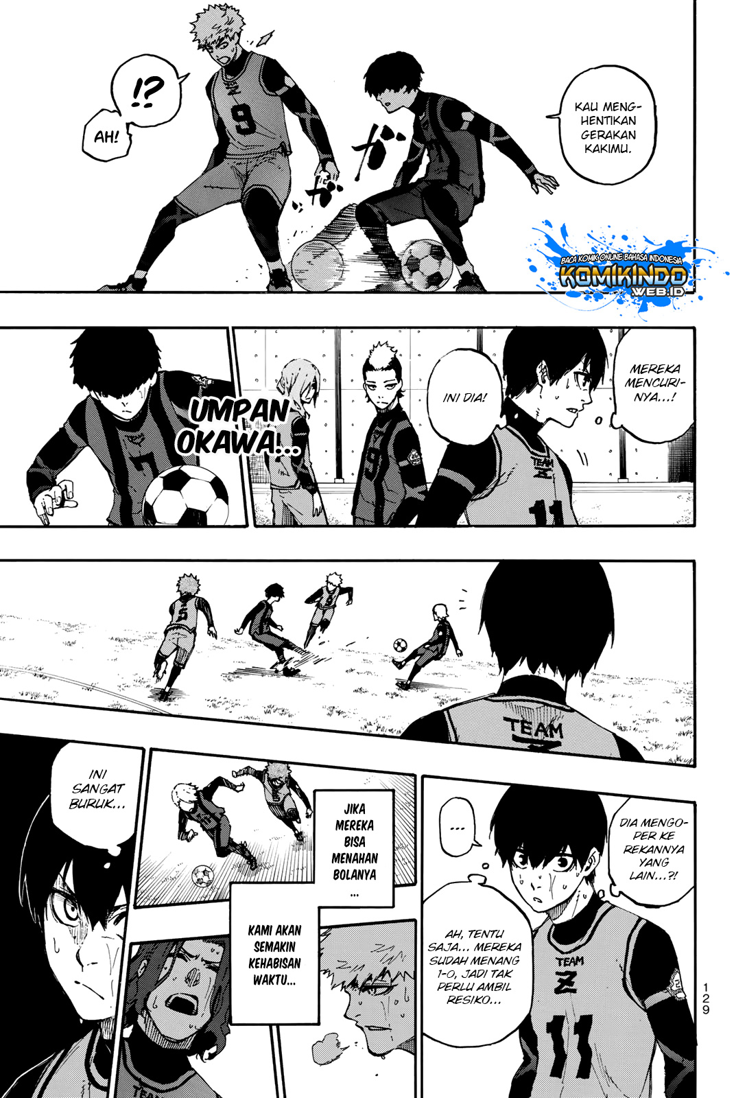 Blue Lock Chap 11 - Next Chap 12