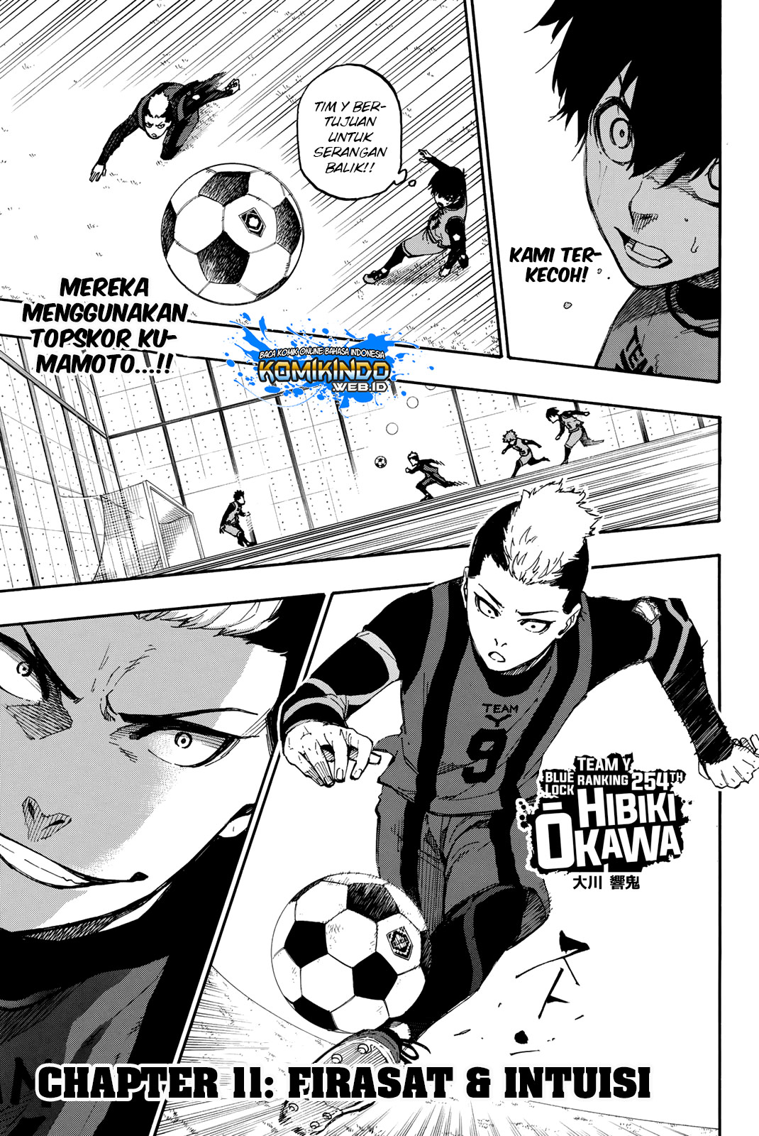 Blue Lock Chap 11 - Next Chap 12