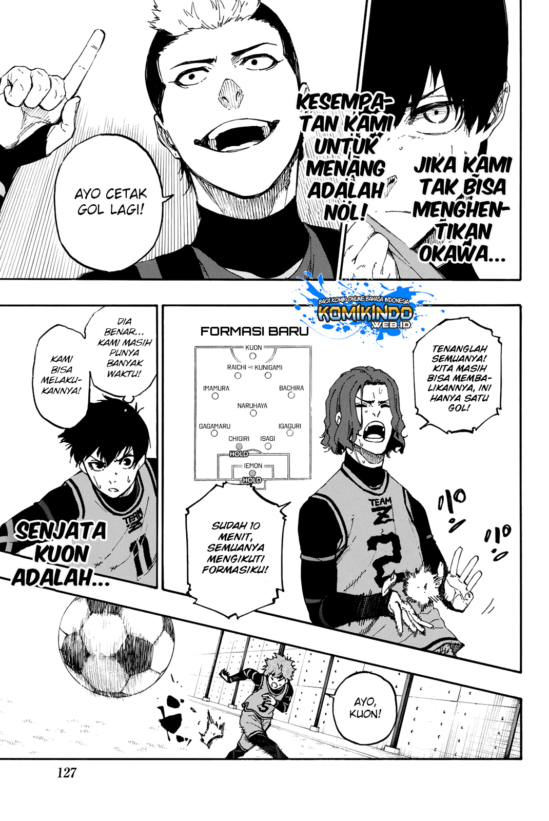 Blue Lock Chap 11 - Next Chap 12