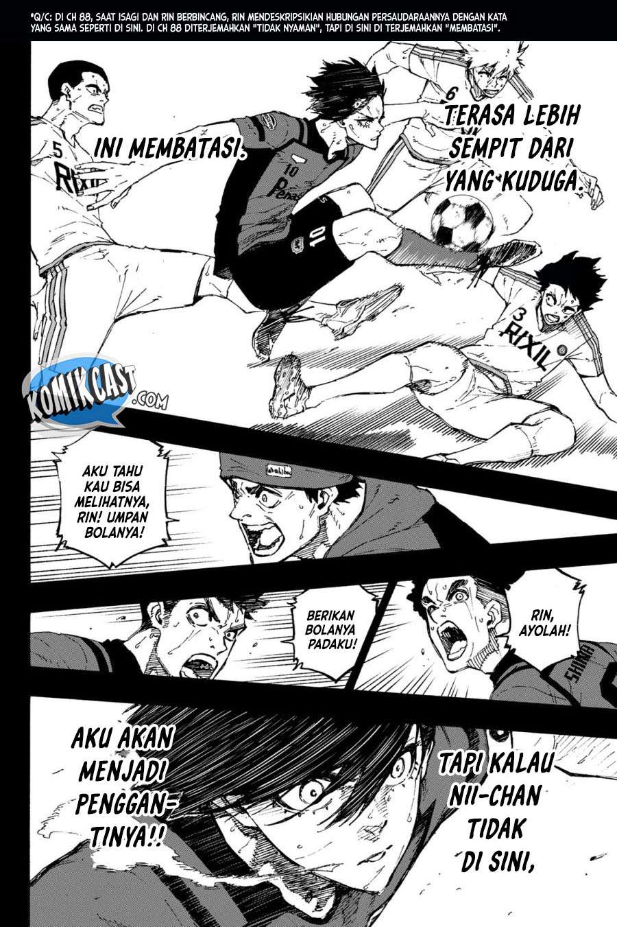 Blue Lock Chap 124 - Next Chap 125