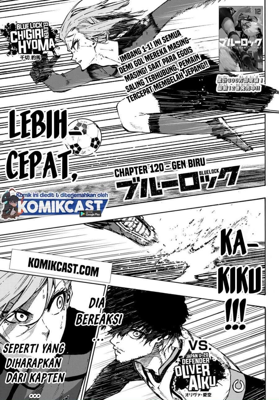 Blue Lock Chap 120 - Next Chap 121