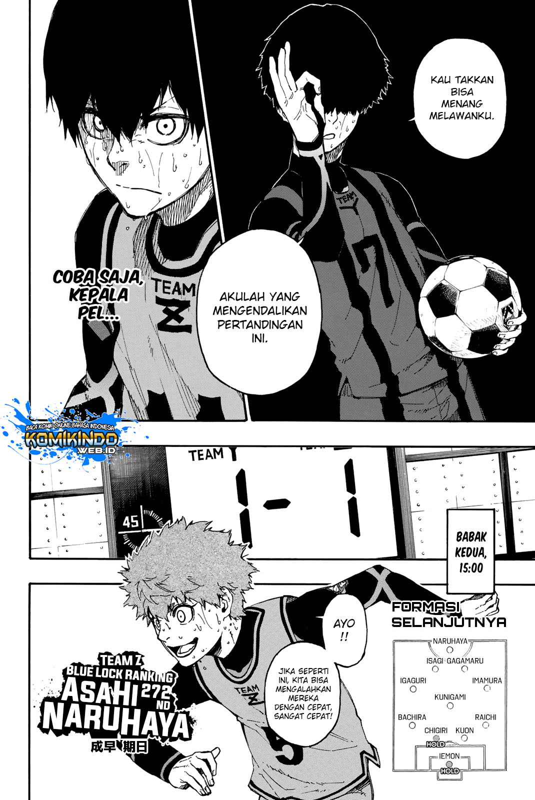 Blue Lock Chap 12 - Next Chap 13