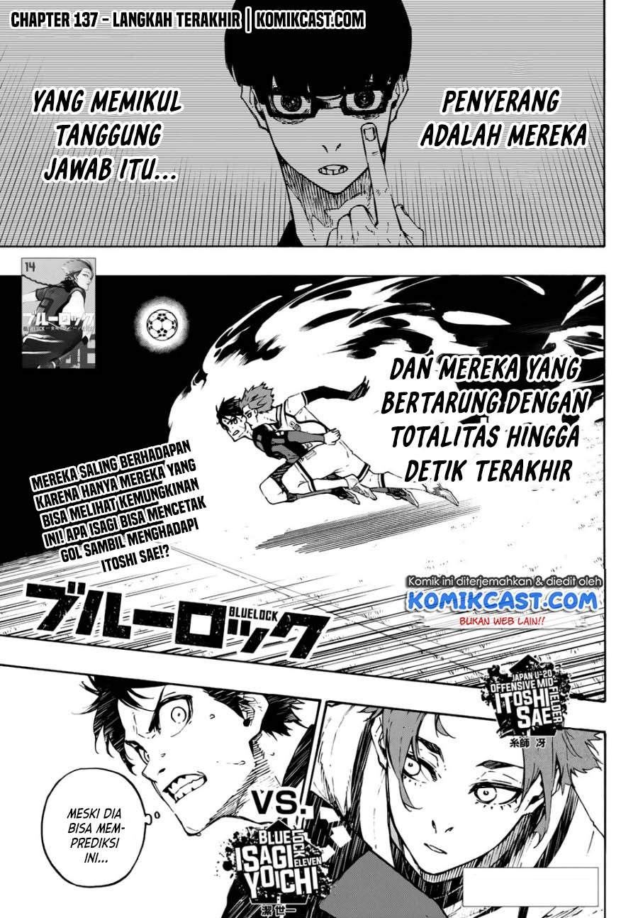 Blue Lock Chap 137 - Next Chap 138